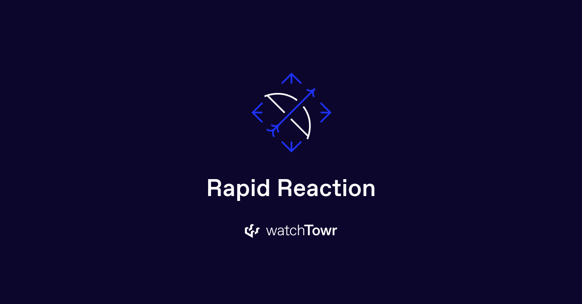 Palo Alto - watchTowr Rapid Reaction