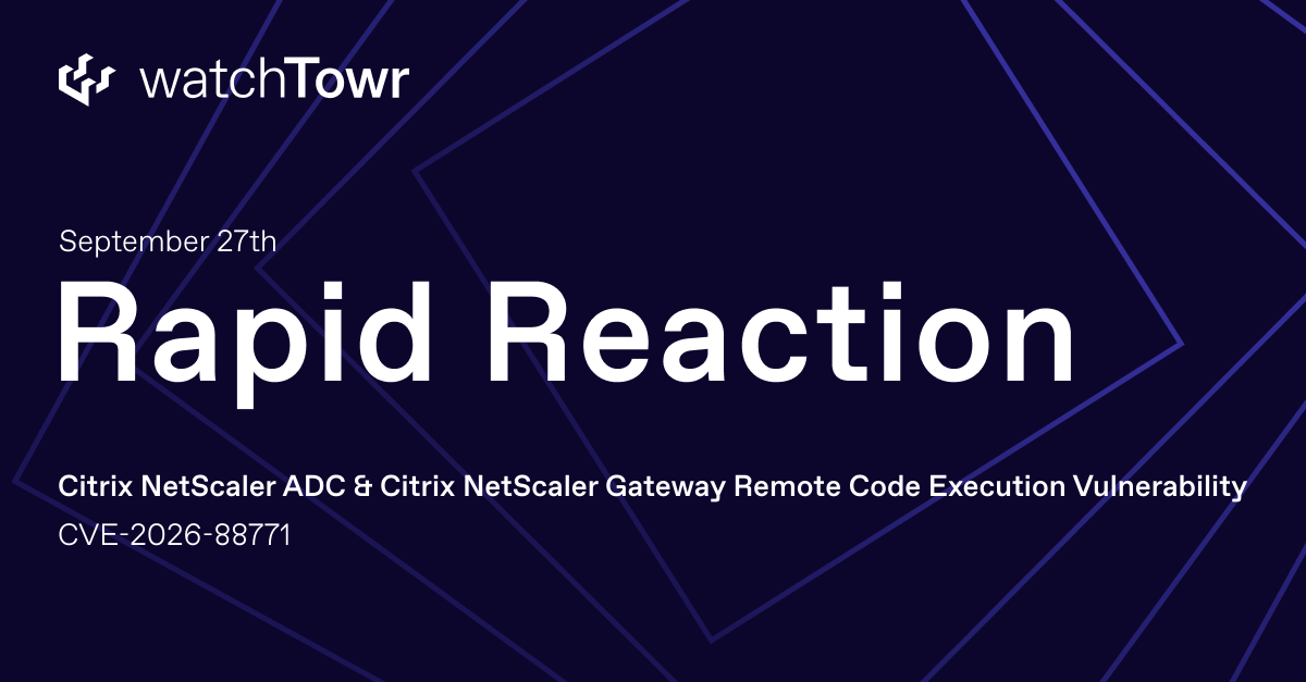 Citrix NetScaler ADC & Citrix NetScaler Gateway Remote Code Execution (CVE-2026-88771)