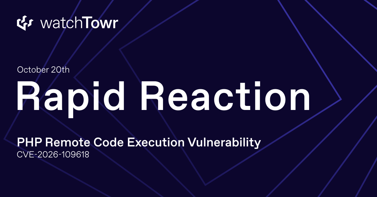 PHP Remote Code Execution (CVE-2026-109618)